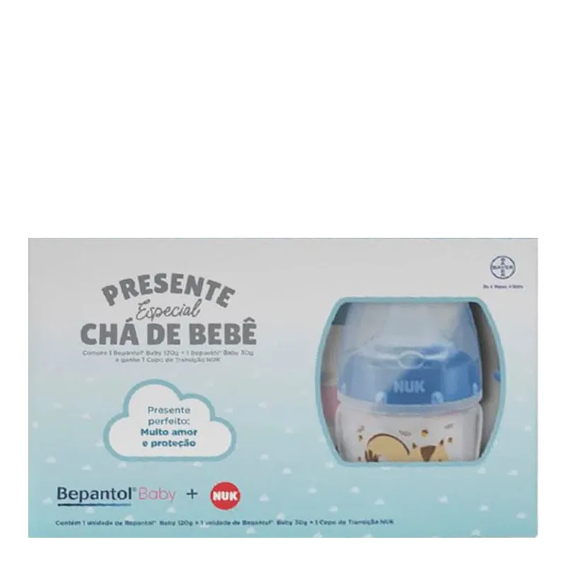 Kit Creme Para Assaduras Bepantol Baby 1 Unidade 120g + 1 Unidade 30g + Copo de Transição Nuk
