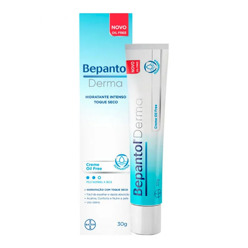 Creme Hidratante 30g Bepantol Derma Toque Seco