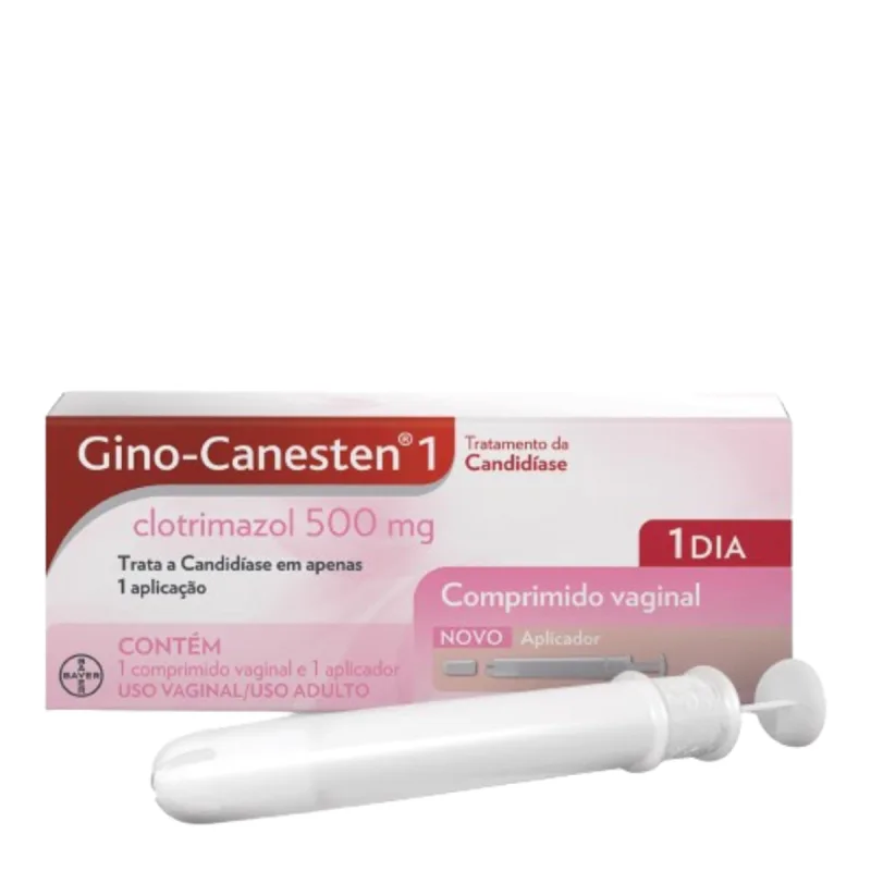 GINO CANESTEN 1 500MG 1COMP+APL-REFERENCIA - Bayer - Remédios