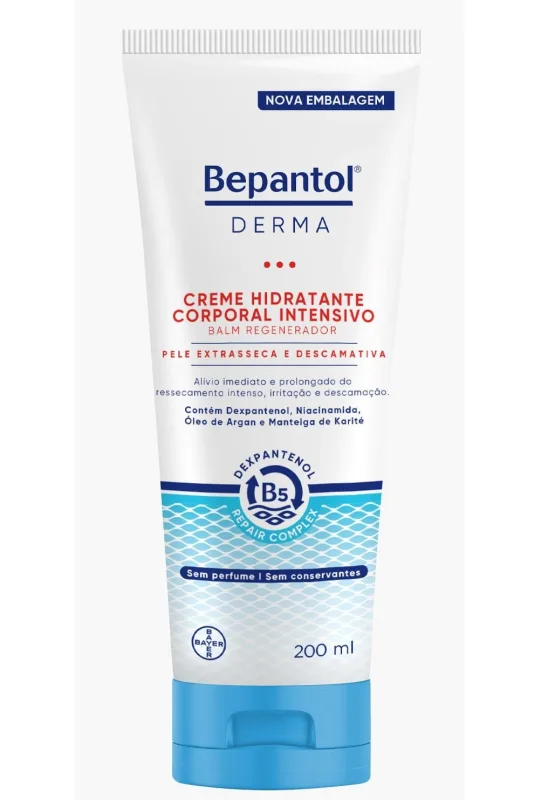 Creme Corporal Bepantol Derma Balm Hidratante para Pele Extrasseca e Descamativa 200ml - Bepantol - Dermo E Beleza