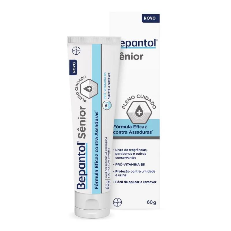 Creme Preventivo para Assaduras Bepantol Sênior 60g