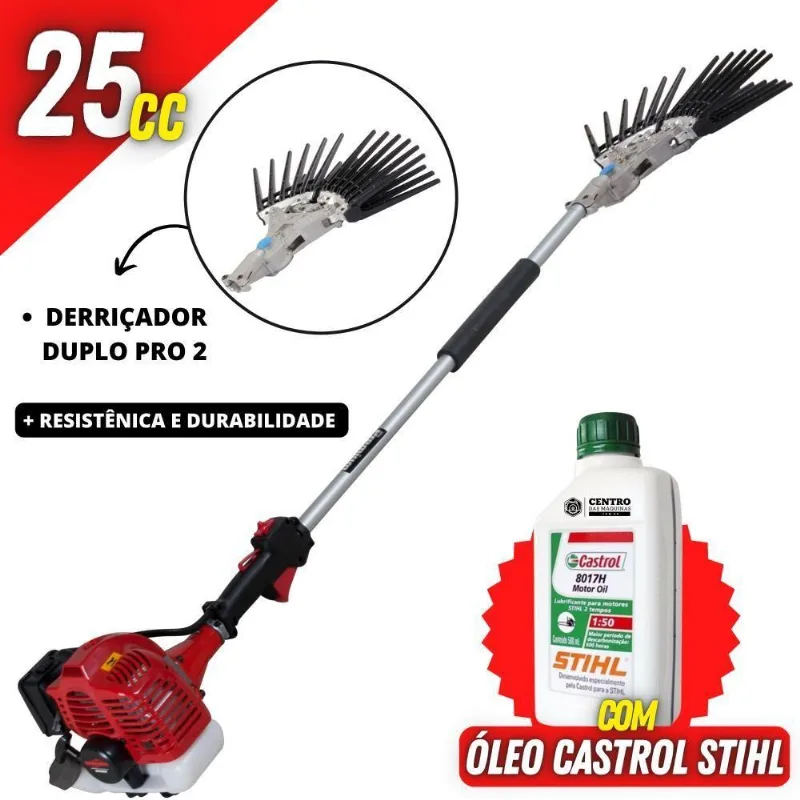 Derriçadeira 2t Kawashima Acompanha 01 Óleo Castrol Stihl