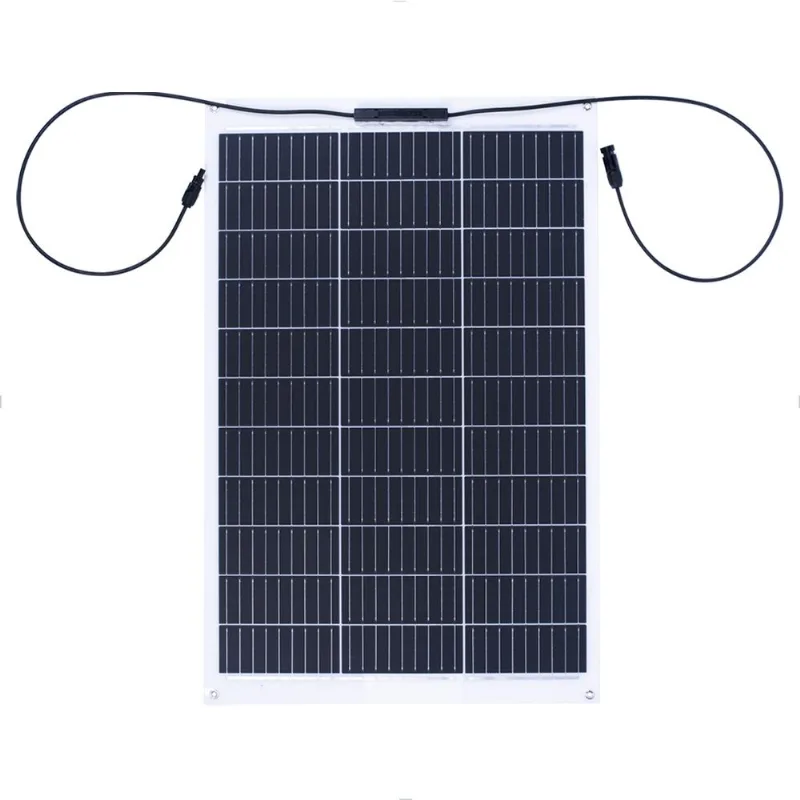 Dois Painés Placas Solares Fotovoltaico Flexível 140W Mono Anxt