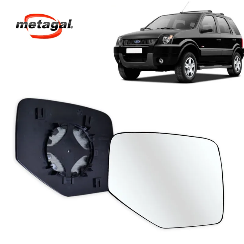 Vidro Espelho Retrovisor Ranger 05/09 Ecosport 03/12 Metagal Direito