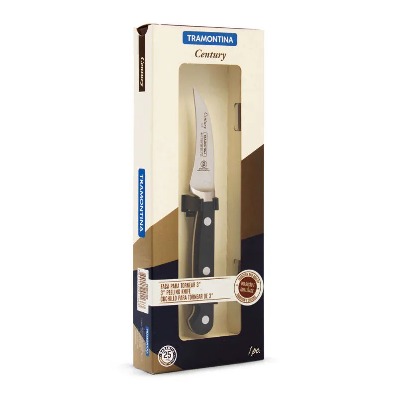 Faca para Tornear Tramontina Century com Lâmina em Aço Inox 3"