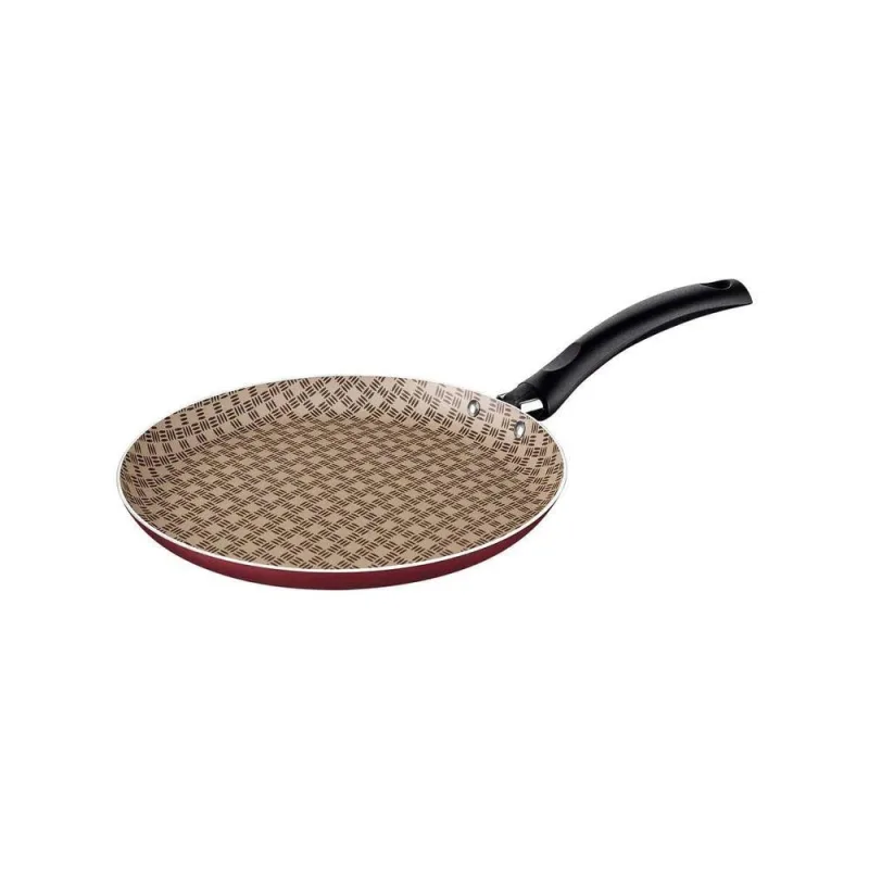 Panquequeira Turim Vermelho em Alumínio Antiaderente 22CM 0,6L - Tramontina - Comércio E Indústria