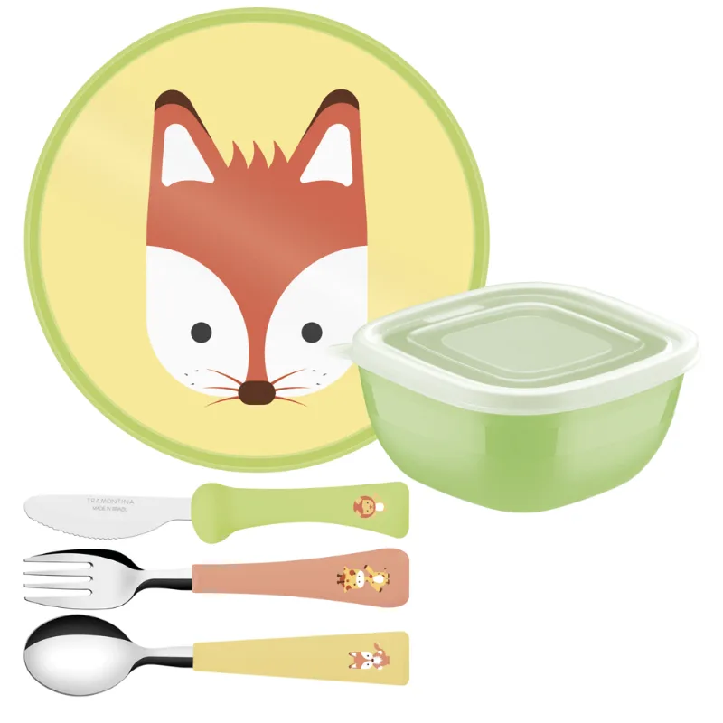 jogo infantil baby friends 5pcs tramontina - 23797908 - TRAMONTINA