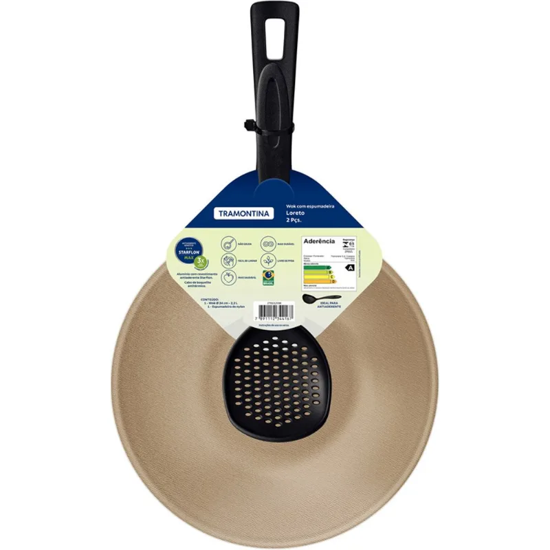 Frigideira Tramontina Wok com Espátula 27815598 - Tramontina