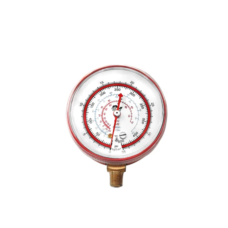 Manômetro Alta Ar Condicionado Gás R134A R22 R12 R404A Mastercool