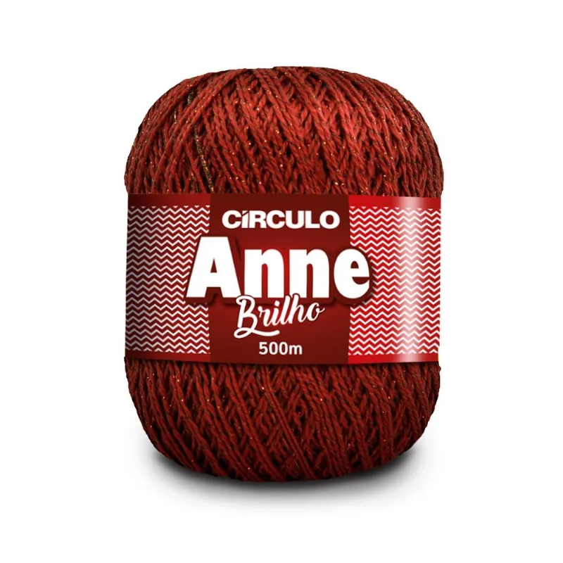 Linha Circulo Anne Brilho 500M Com 150G Porto 7171