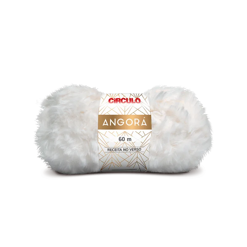 LINHA CIRCULO FIO ANGORA 100GR 8001 BRANCO