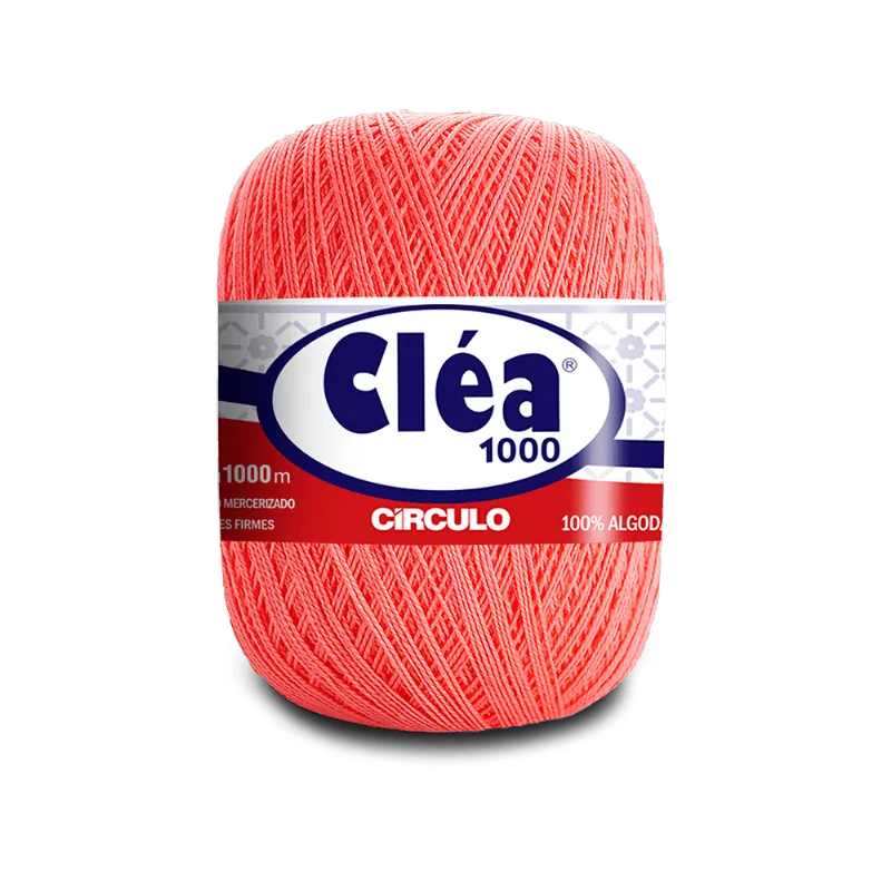 Linha Circulo Clea 1000 100% Algodao 151gr 3048 FLAMINGO