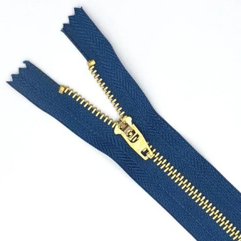 ZIPER METAL N4 15CM COR 558 ANIL