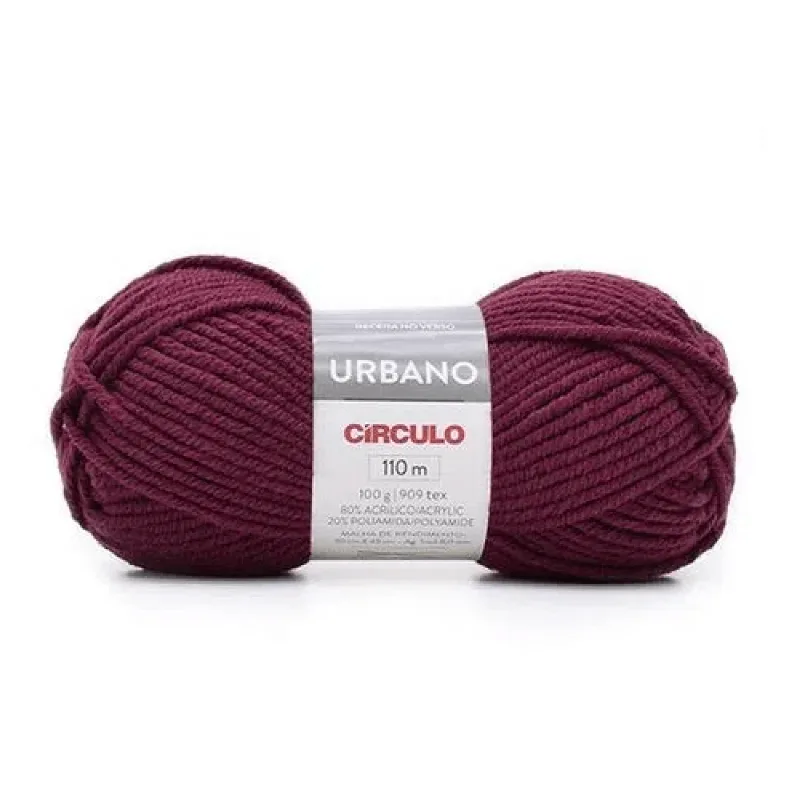 LINHA CIRCULO FIO URBANO 100GR COR 3489 ROXO OBSESSAO