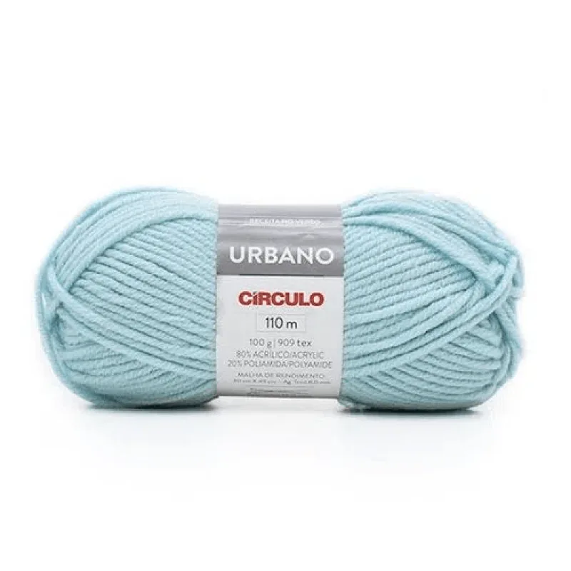 LINHA CIRCULO FIO URBANO 100GR COR 2591 ANJO DO MAR