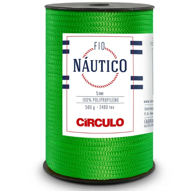 Fio Circulo Náutico 208M Com 500G Verde Neon 5247