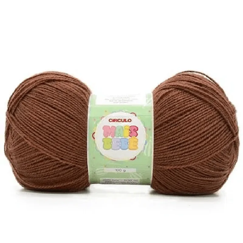 Linha Mais Bebe 100gr COR 7821 ACHOCOLATADO