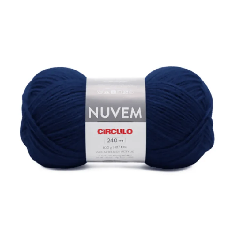 LINHA CIRCULO INV NUVEM 100GR 2378 MARINHO