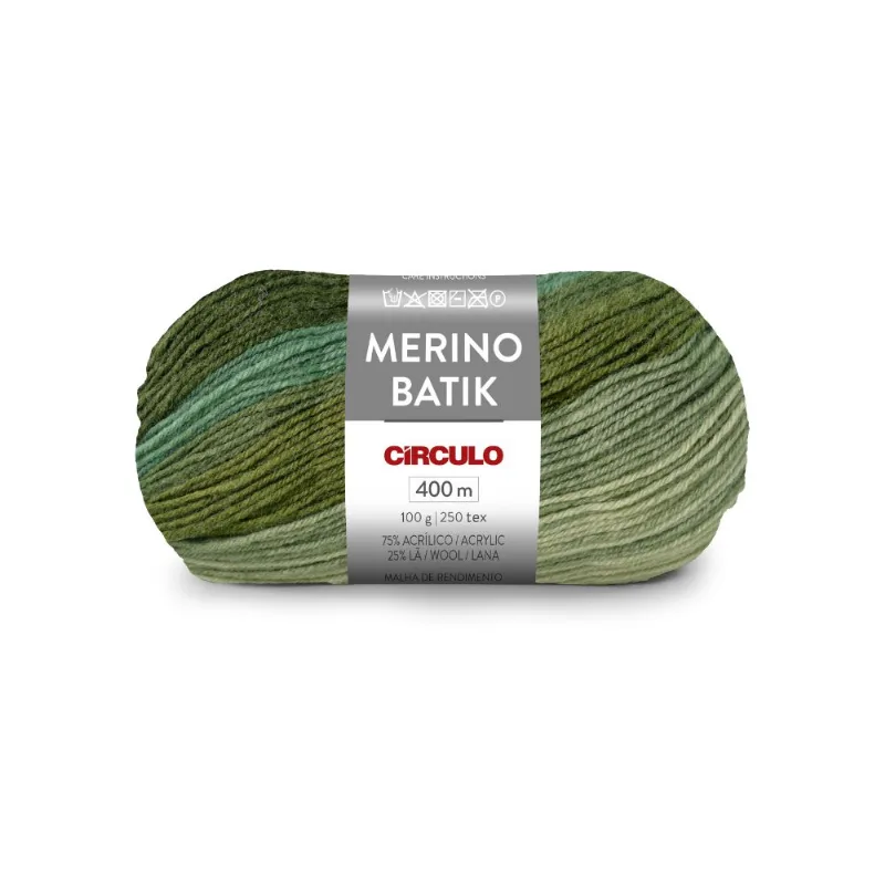 Linha Circ Inv Merino Batik 100g 435058 Cor 9791 Renda Portuguesa