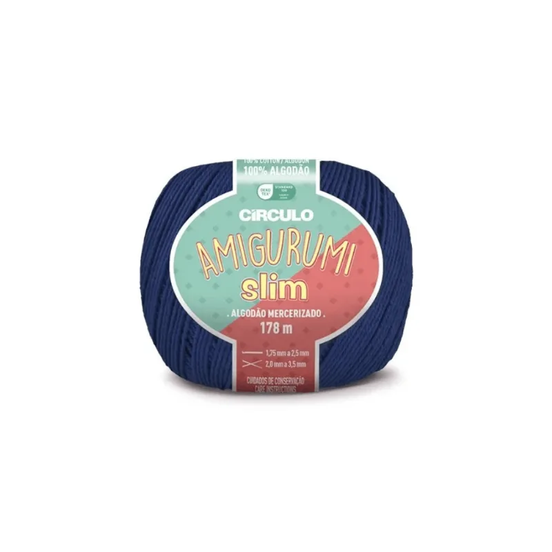 Linha Amigurumi Slim 459496 C/178m 2745 Marinheiro