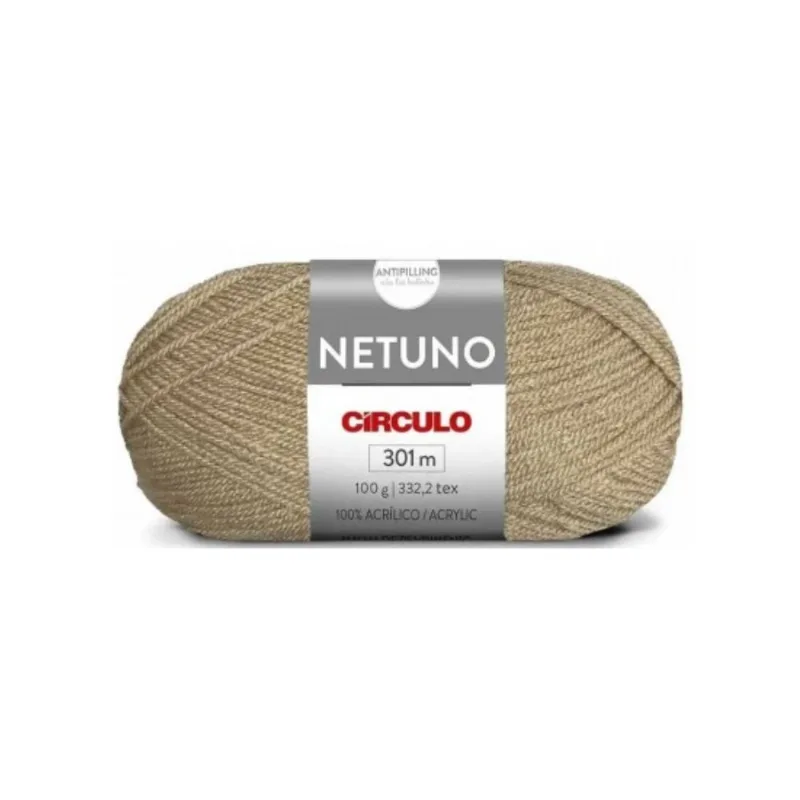 Linha Circ Inv Netuno 100g 434922 Cor 7928 Creme Irlandes
