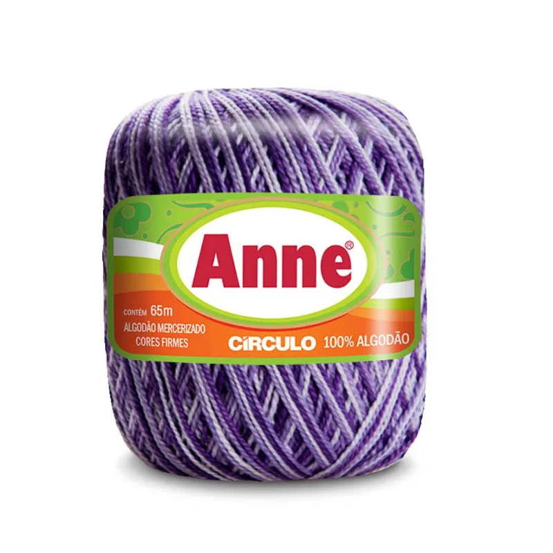 Linha Circulo Anne 65M Em Algodão Com 19G Boneca 9587