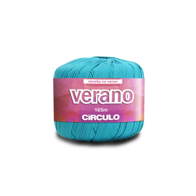 Linha Circulo Verano 50gr Cor 613 Tiffany