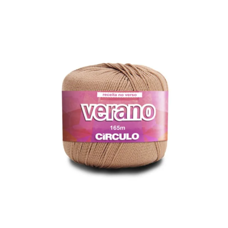 Linha Circulo Verano 50gr Cor 6114 Amendoa
