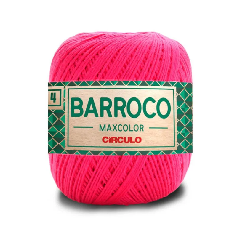 Barbante Circulo Barroco Maxcolor 4/4 338M Com 200G Tulipa 3334