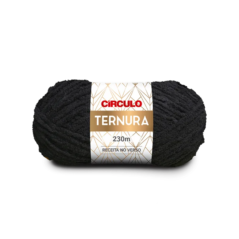 Linha Circulo Fio Ternura 100gr 9000 PRETO