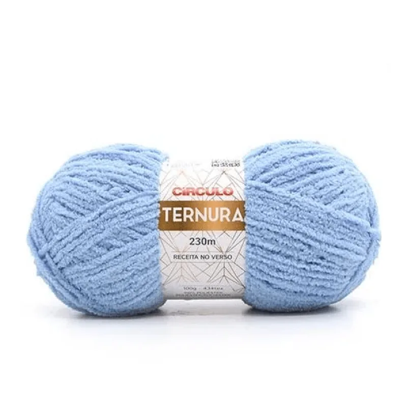 Linha Circulo Fio Ternura 100gr COR 2012 AZUL CANDY