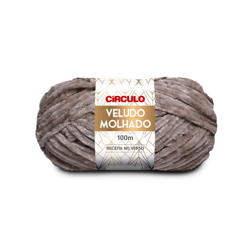 Linha Circulo Veludo Molhado 100gr 7026 BEGE
