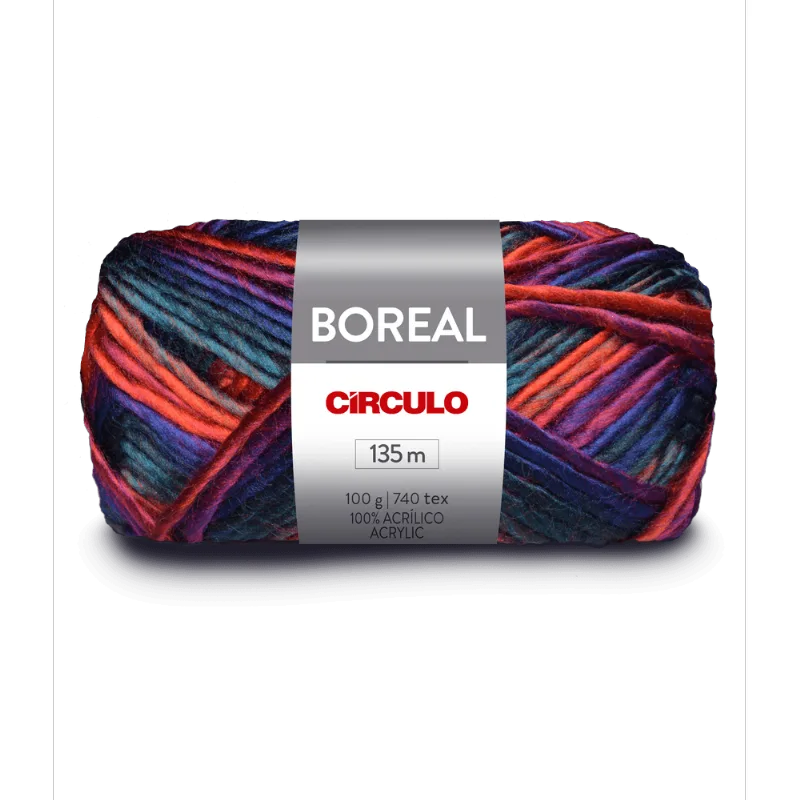 Linha Circulo Inv Boreal 100gr COR 9568 GREGO