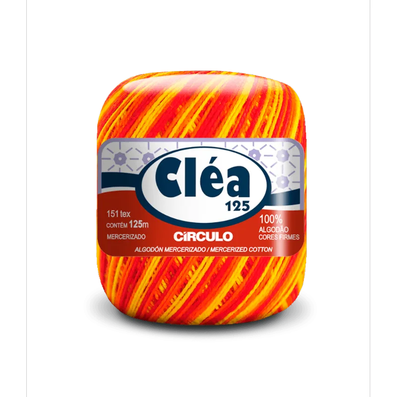 LINHA CIRCULO CLEA 125 19GR 9165 HIBISCO AMARELO