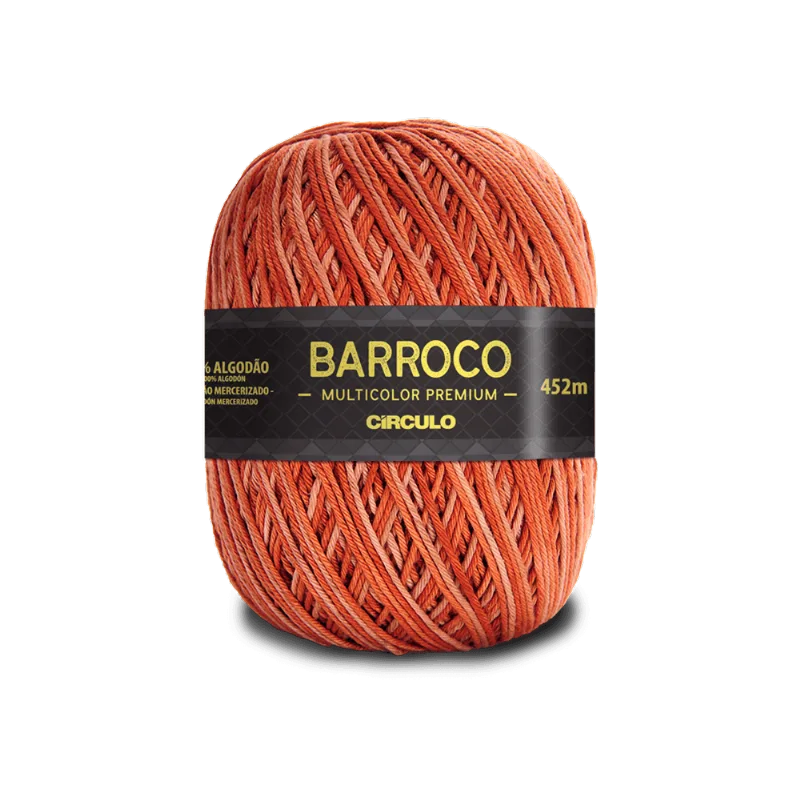 LINHA CIRCULO FIO BARROCO MULT PREMIUM 400G 9881 COBRE