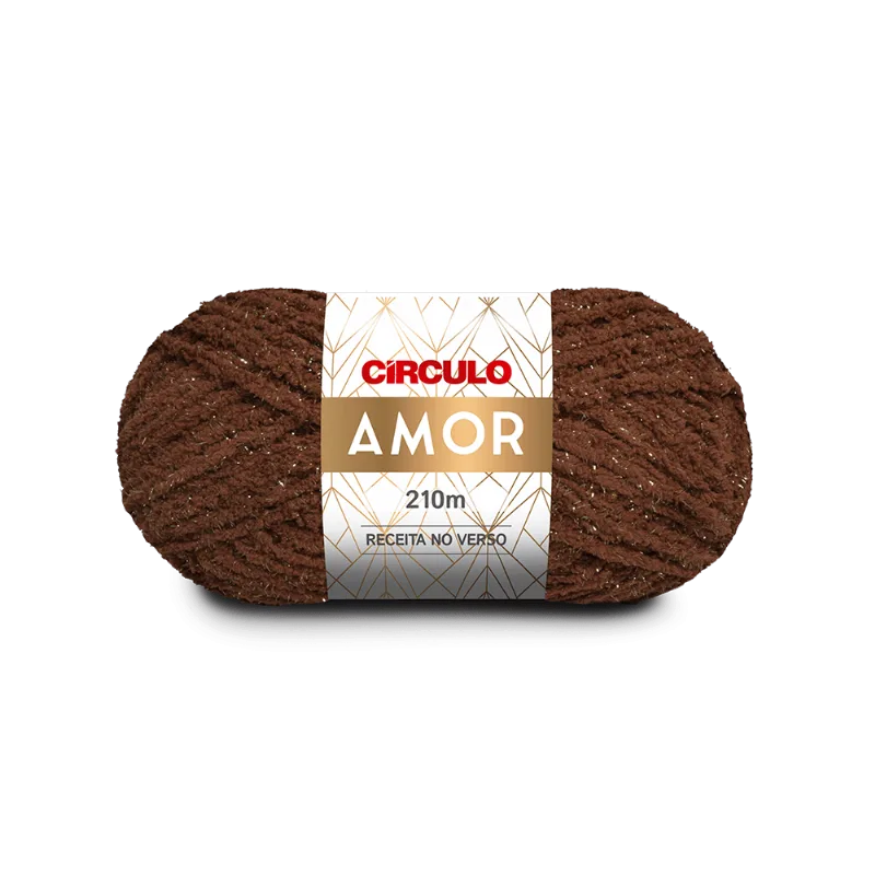 LINHA CIRCULO AMOR 100GR 7382 CHOCOLATE
