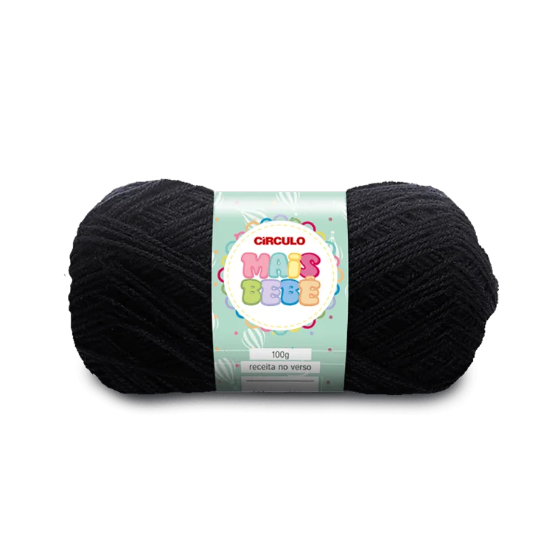 Linha Mais Bebe 100gr 940 PRETO