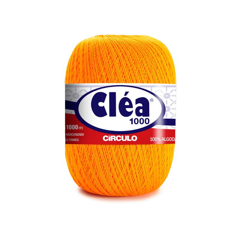 Linha Circulo Clea 1000 100% Algodao 151gr 4156 CENOURA