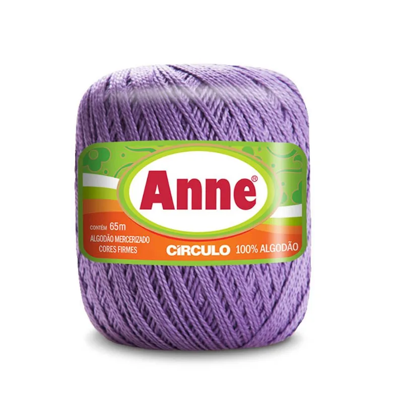 Linha Circulo Anne 65M Em Algodão Com 19G Azaleia 6399