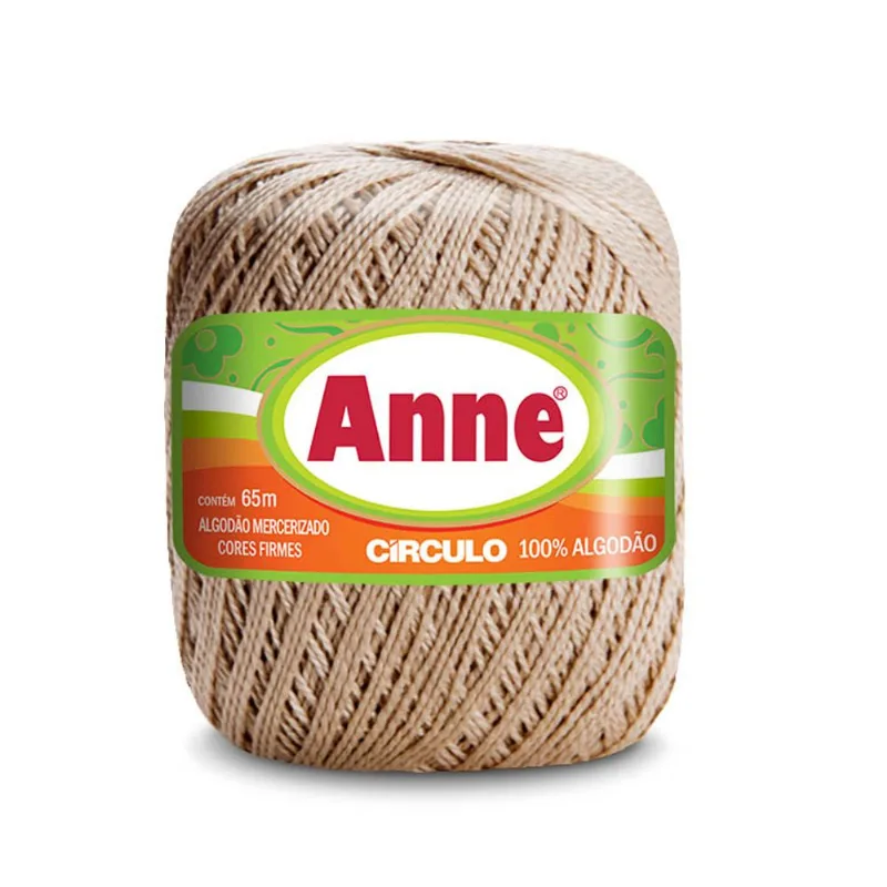 Linha Circulo Anne 65M Em Algodão Com 19G Porcelana 7684