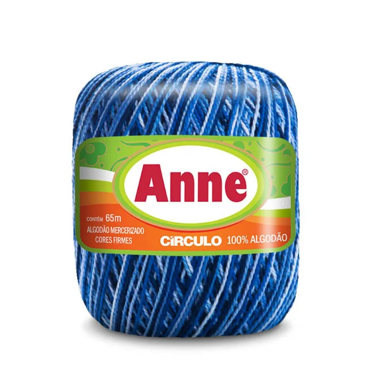 Linha Circulo Anne 65M Em Algodão Com 19G Amuleto 9172