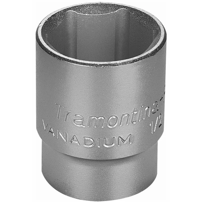 SOQUETE SEXTAVADO 1/2"X 28MM TRAMONTINA PRO - TRAMONTINA PRO - Ferramentas Manuais