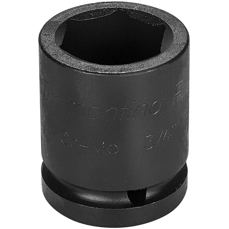 Soquete sextavado de impacto encaixe de 3/4" x 30,0 mm - TRAMONTINA PRO
