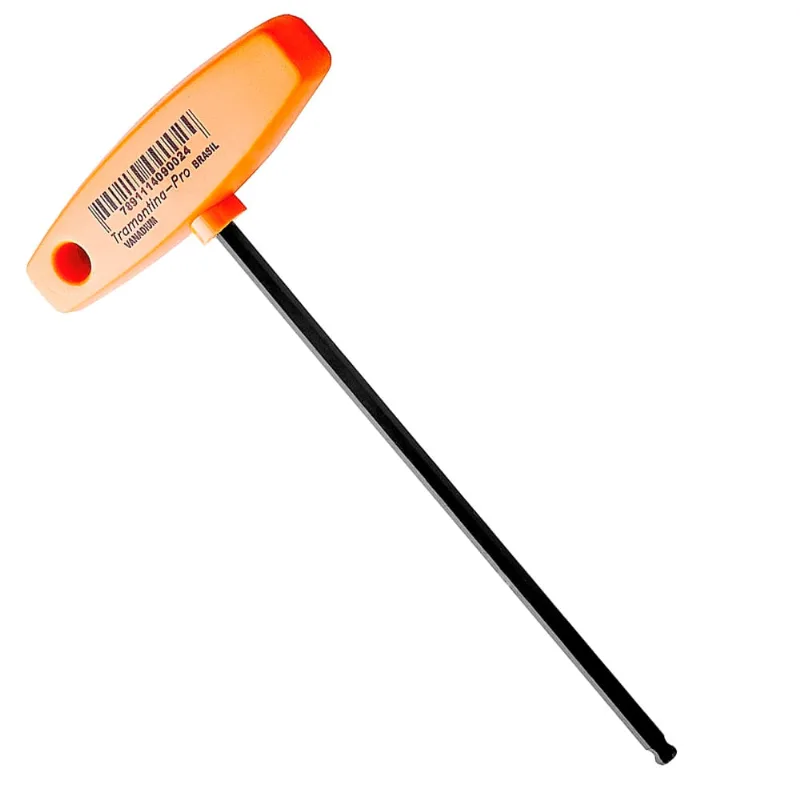 Chave Cabo T Hexagonal Abaulada 8x200mm Tramontina 44364108 44364108