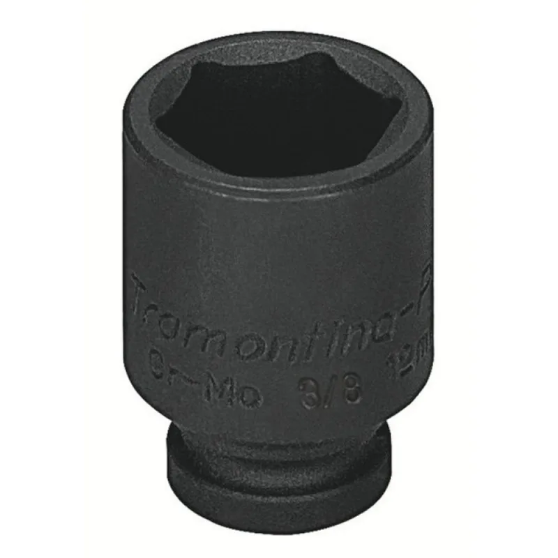 Soquete de Impacto Sextavado em Aço Cromo Molibdênio 9/16'' - Encaixe 3/8'' Tramontina PRO Tramontina
