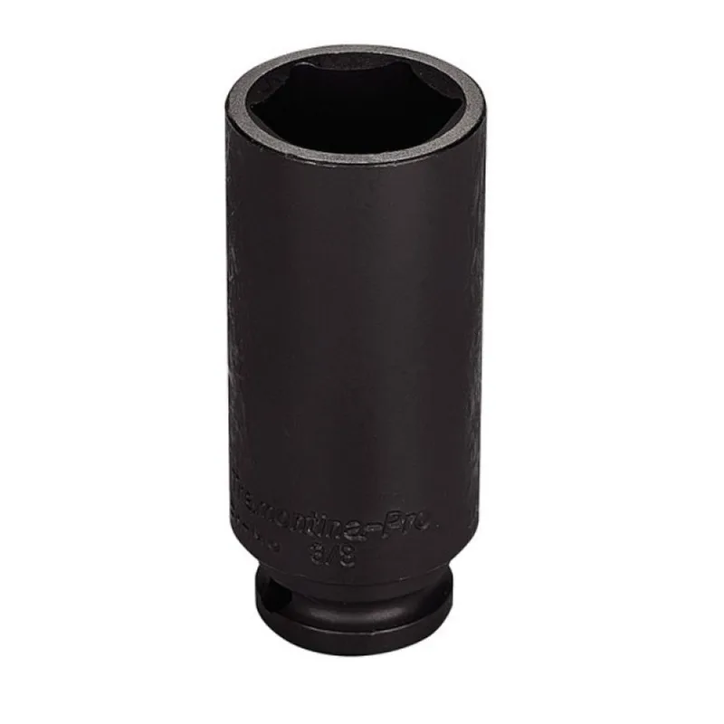 Soquete de Impacto Sextavado Longo em Aço Cromo Molibdênio 20 mm - Encaixe 3/8'' Tramontina PRO Tramontina