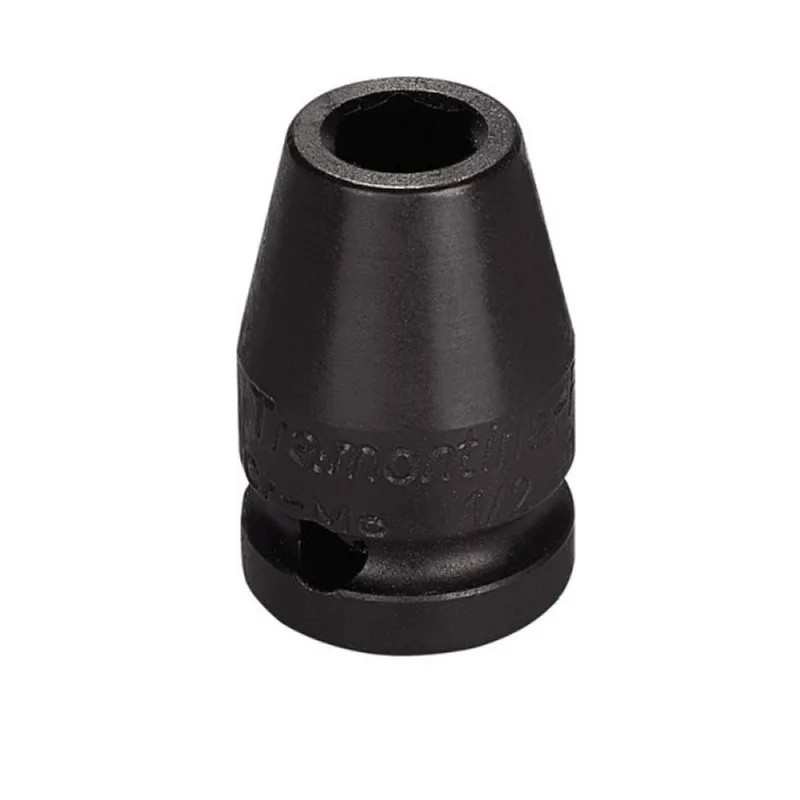 Soquete de Impacto Sextavado em Aço Cromo Molibdênio 7/16'' - Encaixe 1/2'' Tramontina PRO Tramontina