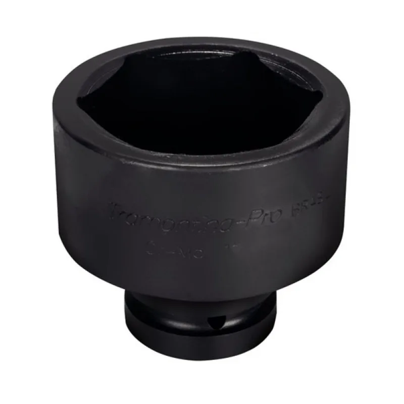Soquete de Impacto Sextavado em Aço Cromo Molibdênio 115 mm - Encaixe 1'' Tramontina PRO Tramontina