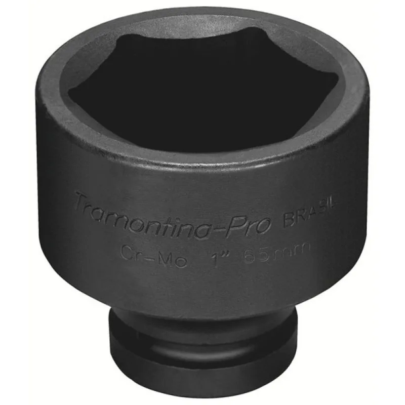Soquete de Impacto Sextavado em Aço Cromo Molibdênio 13/16" - Encaixe 1'' Tramontina PRO Tramontina