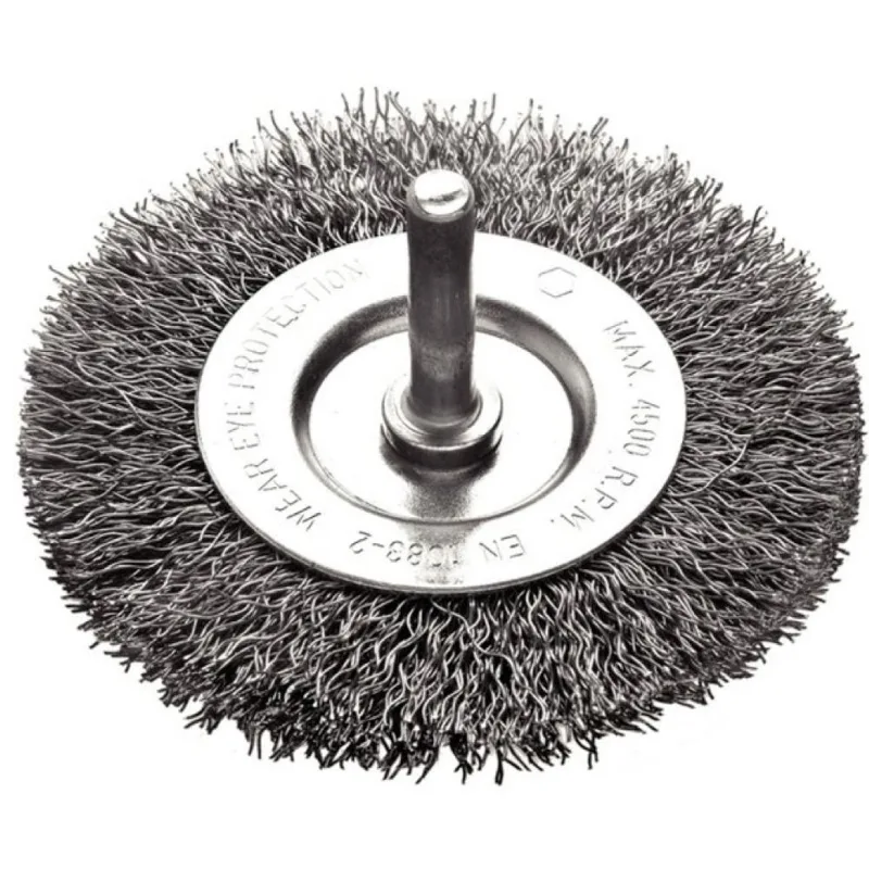 Escova Circular Arame Ondulado Haste 3x1/4'' Tramontina PRO Tramontina